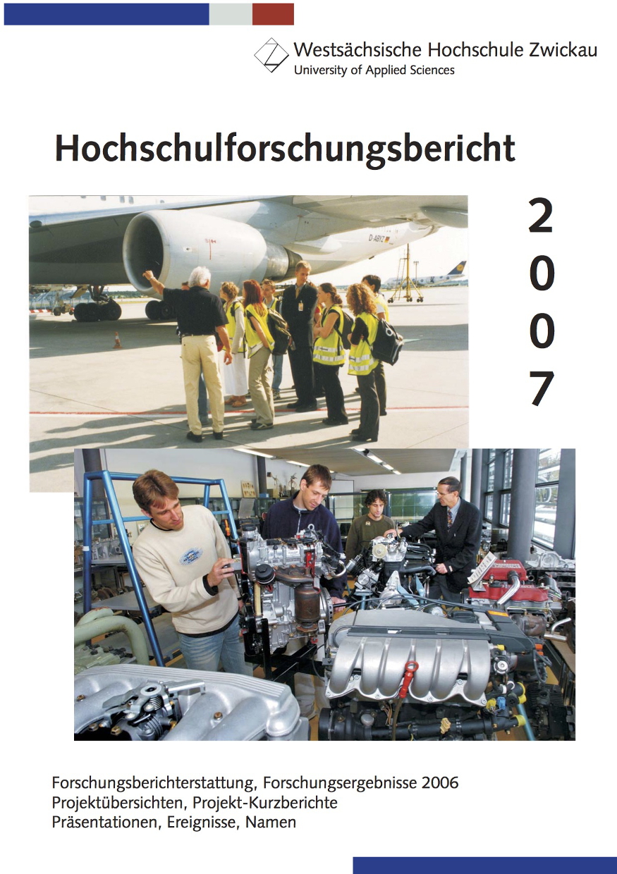 Cover vom Forschungsbericht 2007