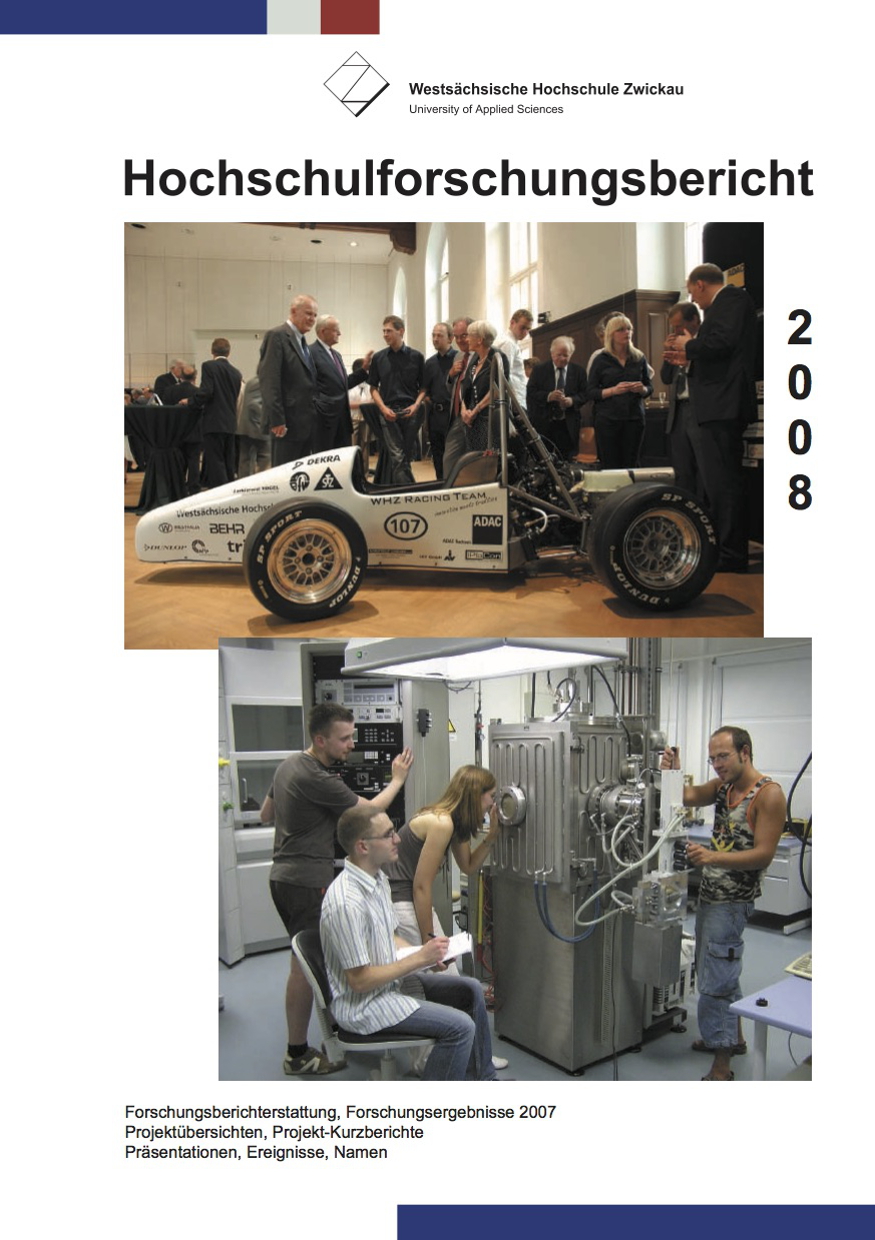 Cover vom Forschungsbericht 2008