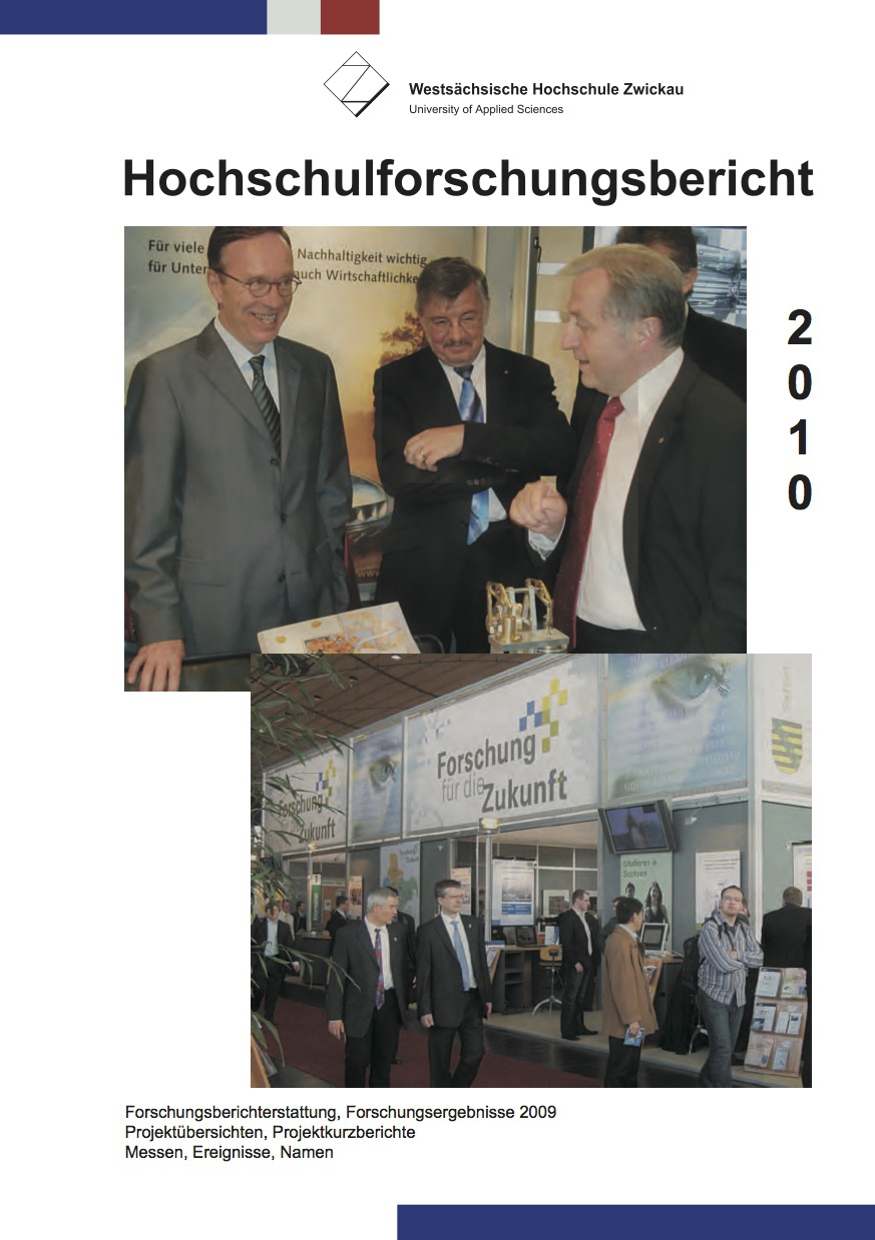 Cover vom Forschungsbericht 2010
