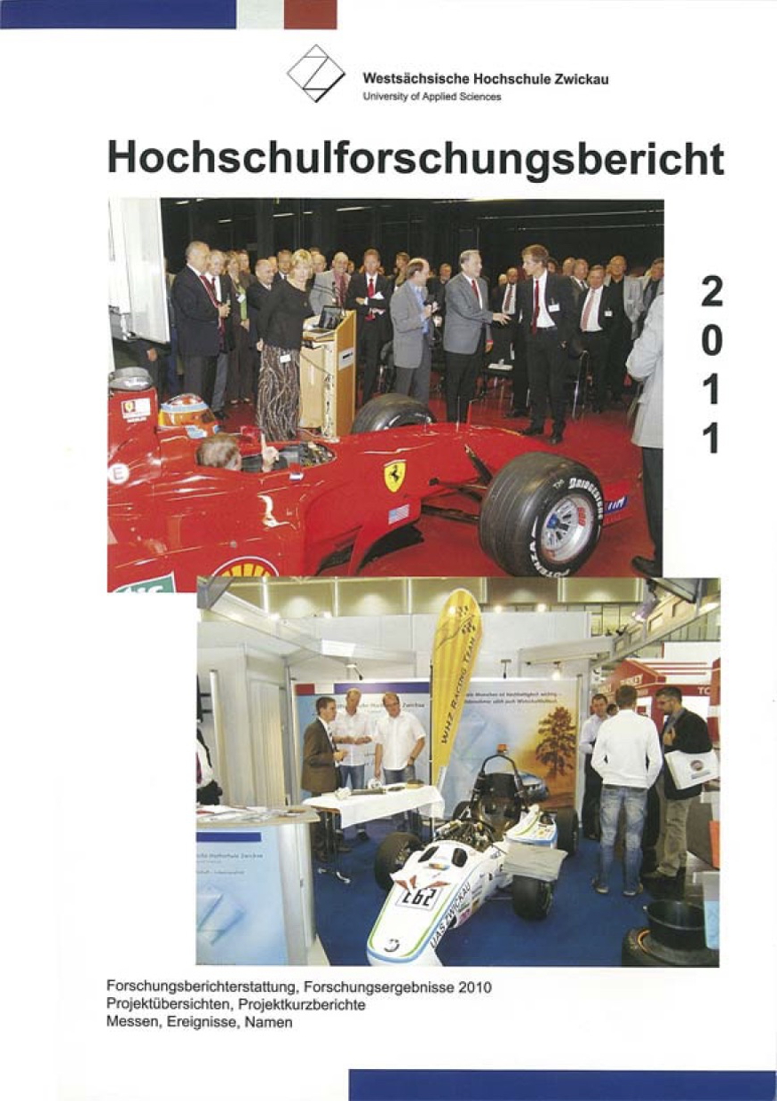 Cover vom Forschungsbericht 2011
